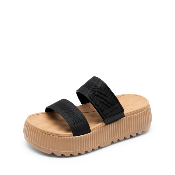 Women’s Lightweight Water-Resistant Sandals - BLACK -  0
