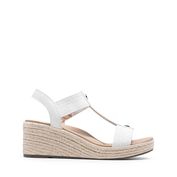 Women’s Comfortable Wedge Sandals - WHITE - 3