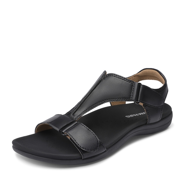 Women’s Dual Midsole Arch Support Sandals - ALL BLACK -  0