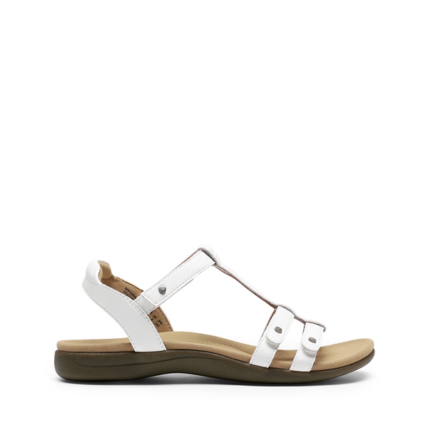 Women’s Modern Comfort Sandals with Arch Support - WHITE - 4