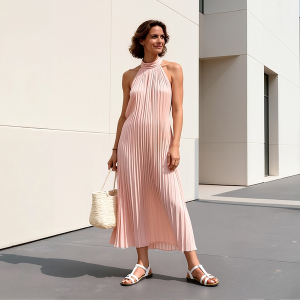 Women’s Modern Comfort Sandals with Arch Support - WHITE - 1