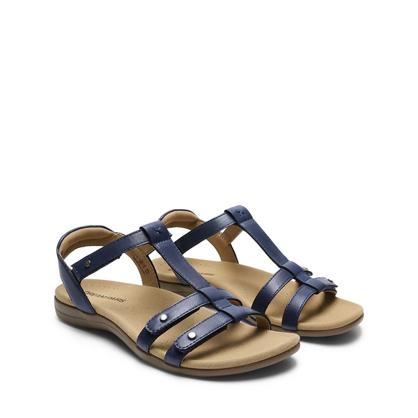 Women’s Modern Comfort Sandals with Arch Support - NAVY - 5