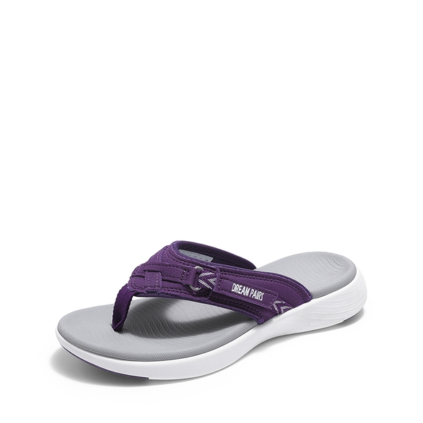Comfort Flip Flop Sandals - PURPLE -  0
