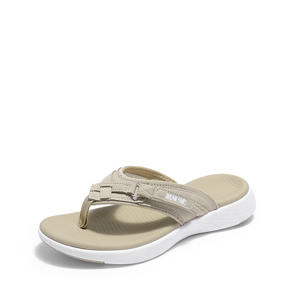 Comfort Flip Flop Sandals - BEIGE -  0