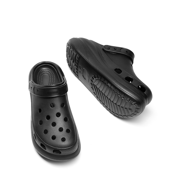 Women's Comfortable & Breathable EVA Clogs with Arch Support - BLACK - 5