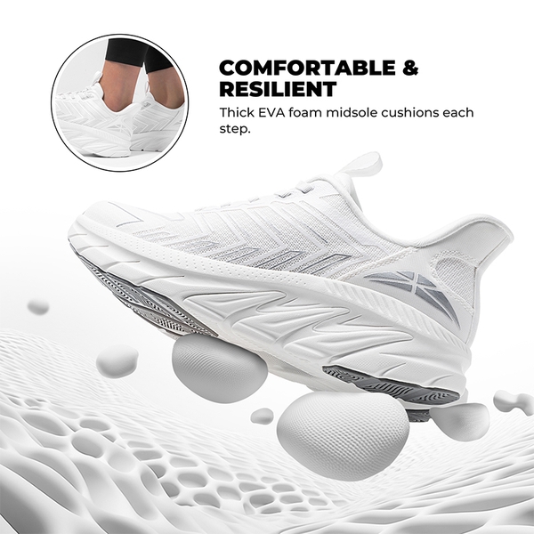 [ALLSWIFIT 2.0] Women's Comfortable Walking Sneakers - WHITE-NEW - 1