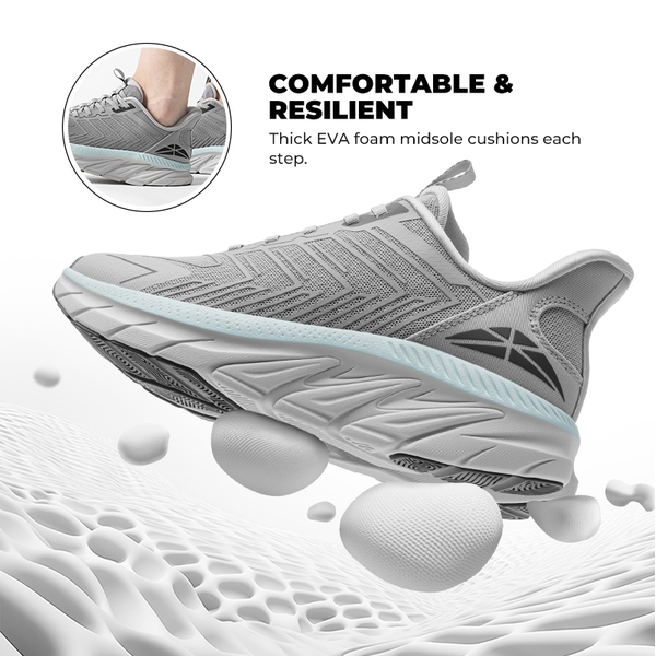 [ALLSWIFIT 2.0] Women's Comfortable Walking Sneakers - GREY-NEW - 1