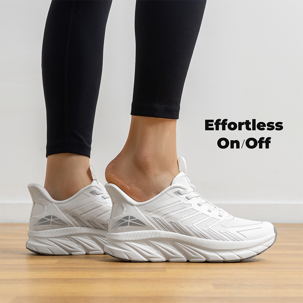 [ALLSWIFIT 2.0] Women's Comfortable Walking Sneakers - WHITE-NEW - 2