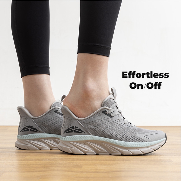 [ALLSWIFIT 2.0] Women's Comfortable Walking Sneakers - GREY-NEW - 2