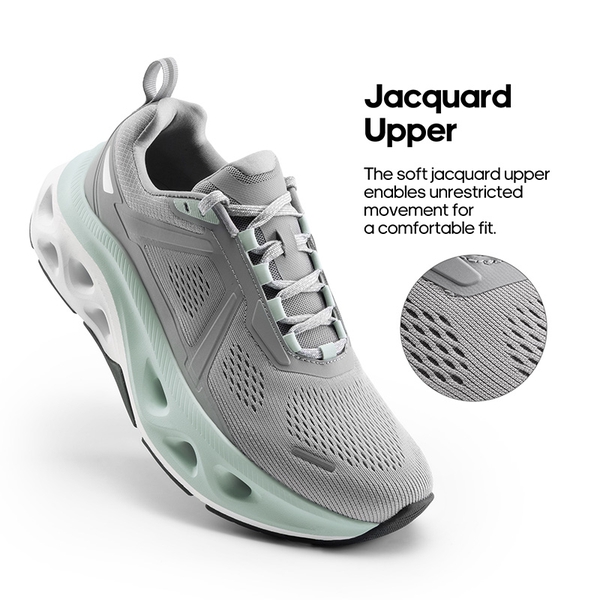[MovePropel] Men's Comfortable Running & Jogging Shoes - GREY-NEW - 3