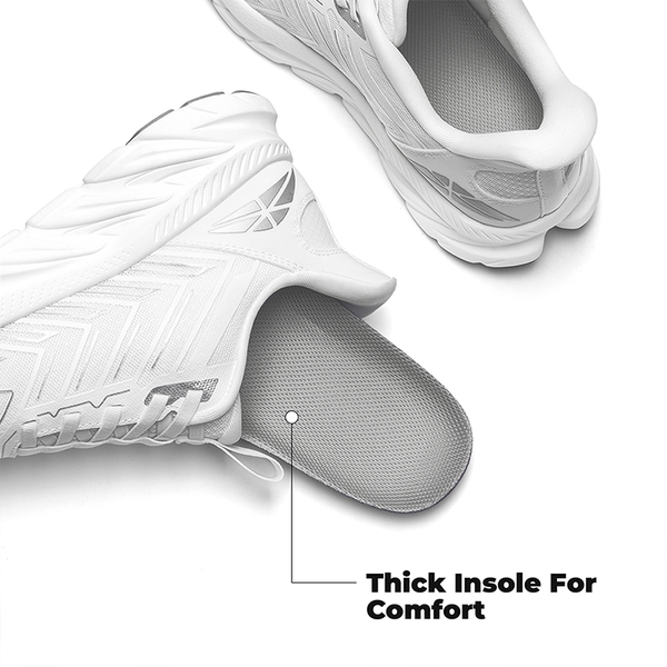 [ALLSWIFIT 2.0] Women's Comfortable Walking Sneakers - WHITE-NEW - 4