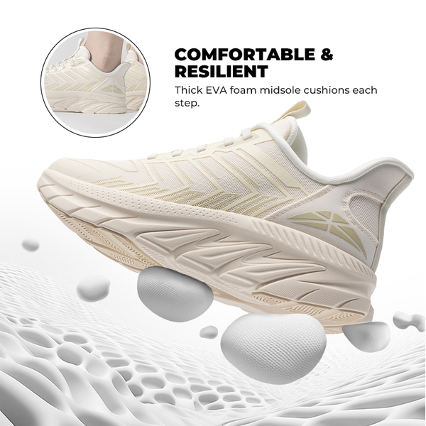 [ALLSWIFIT 2.0] Women's Comfortable Walking Sneakers - IVORY-NEW - 1