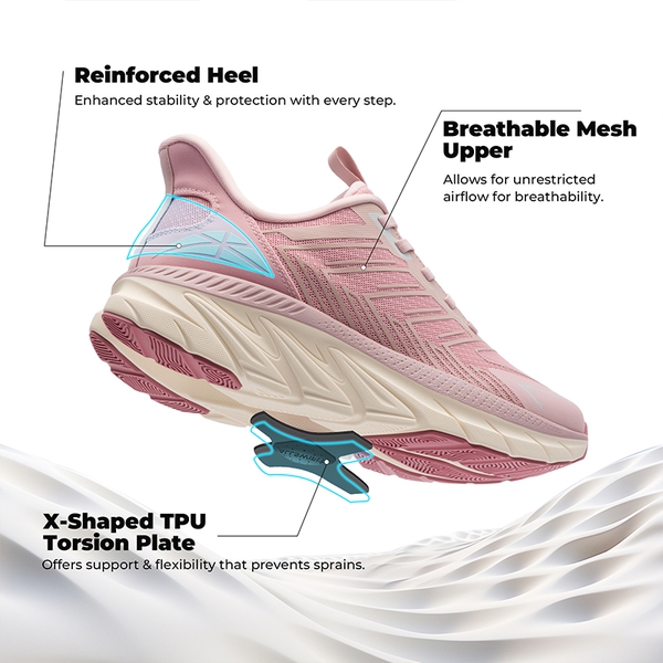 [ALLSWIFIT 2.0] Women's Comfortable Walking Sneakers - PINK-NEW - 3