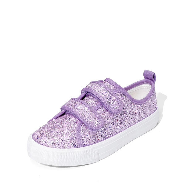 Girl's Glitter Sneakers - PURPLE -  0