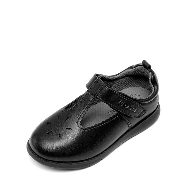 Girl's' Mary Jane School Shoes - BLACK -  0
