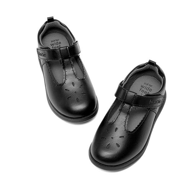 Girl's' Mary Jane School Shoes - BLACK - 2