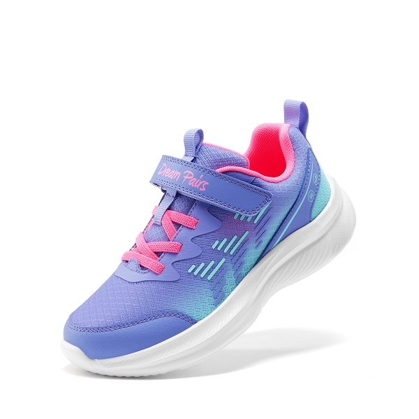 Kids' Lightweight Running Shoes - BLUE/LIGHT GREEN -  0