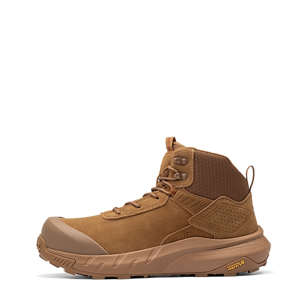Men's Wide Fit Lightweight Waterproof Nano Toe Safety Work Boots - COYOTE - 1