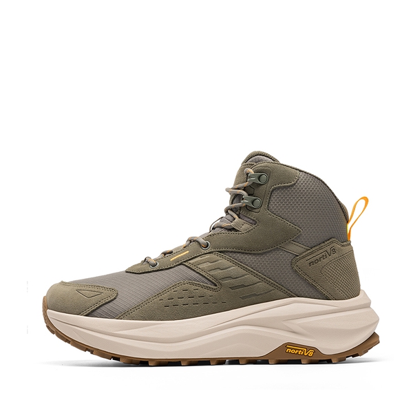 Men's Wide Toe Box Waterproof Hiking Boots - OLIVE - 1