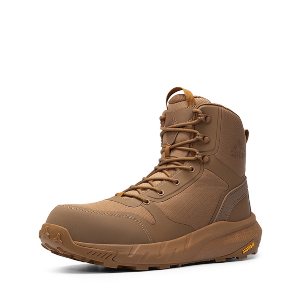 Men’s Wide Fit Nano Composite Toe Safety Boots - COYOTE -  0