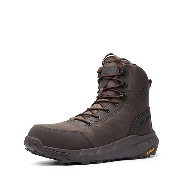 Men’s Wide Fit Nano Composite Toe Safety Boots - BROWN -  0