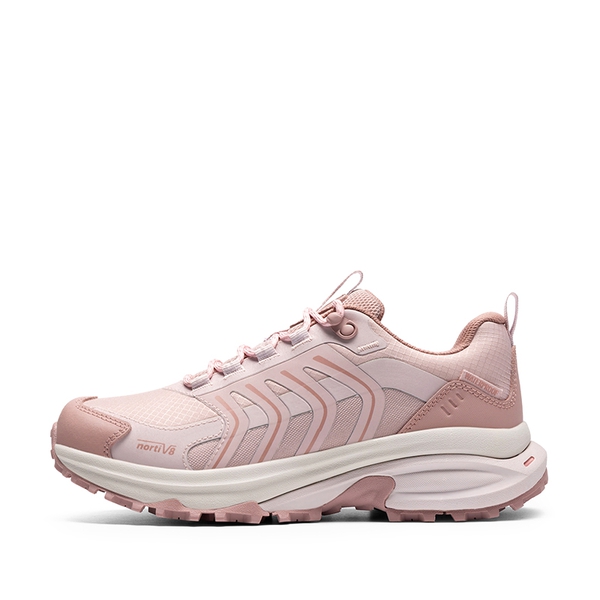Women's DualStride Armadillo FieldLite Waterproof Hiking Shoes - LIGHT PINK - 1