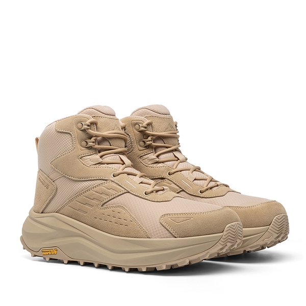 Men's Wide Toe Box Waterproof Hiking Boots - SAND - 2