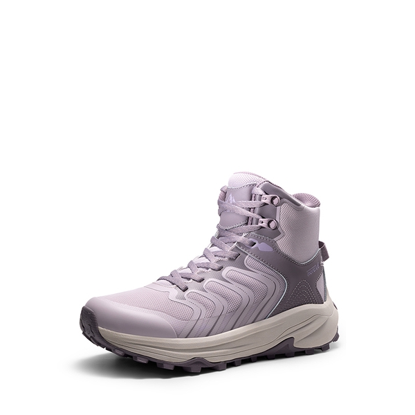 Women's Lightweight Waterproof Trail and City Hiking Boots - LIGHT PURPLE -  0