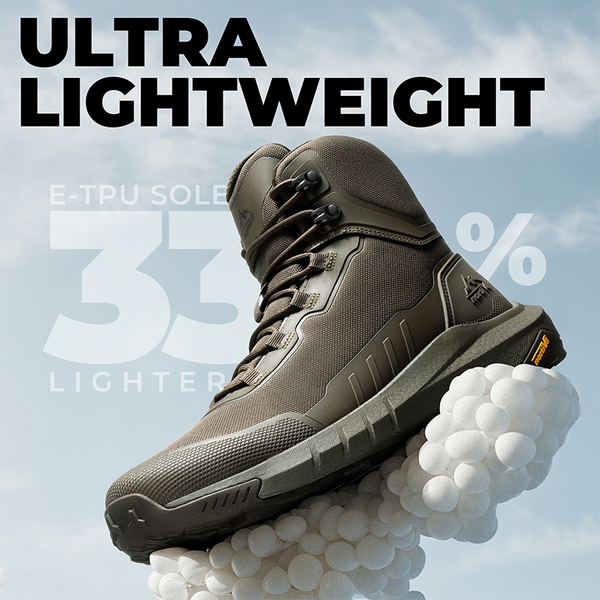 [Terrascope] High-Top Security & Army Boots - OLIVE - 1