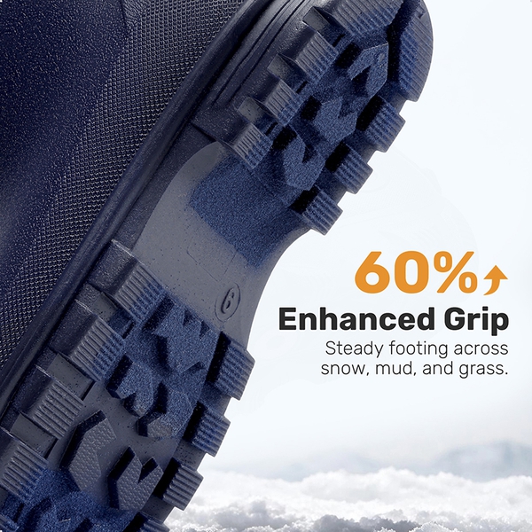 Kids' Waterproof Winter Snow Boots - DARK BLUE - 3