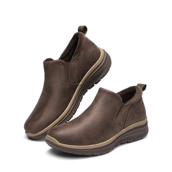 Women's Slip-On Winter Boots - CHOCOLATE -  0