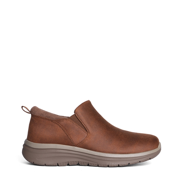 Women's Slip-On Winter Boots - BROWN - 4