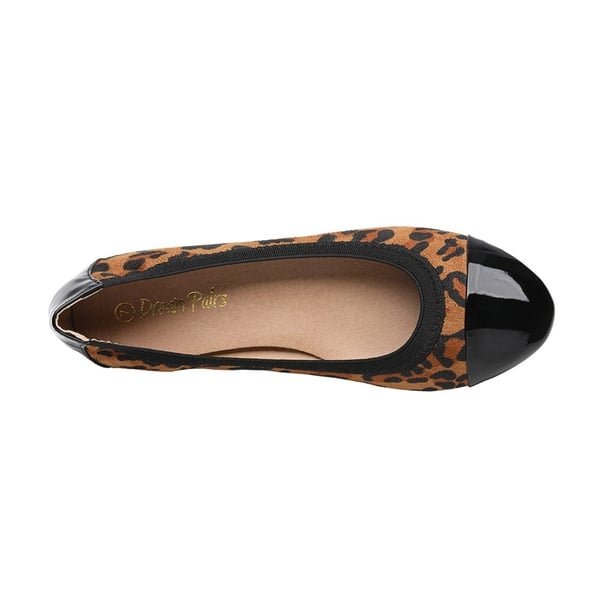 Ballet Walking Flats Shoes - LEOPARD - 3