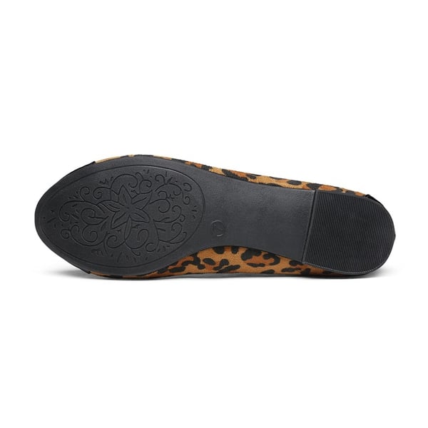 Ballet Walking Flats Shoes - LEOPARD - 4