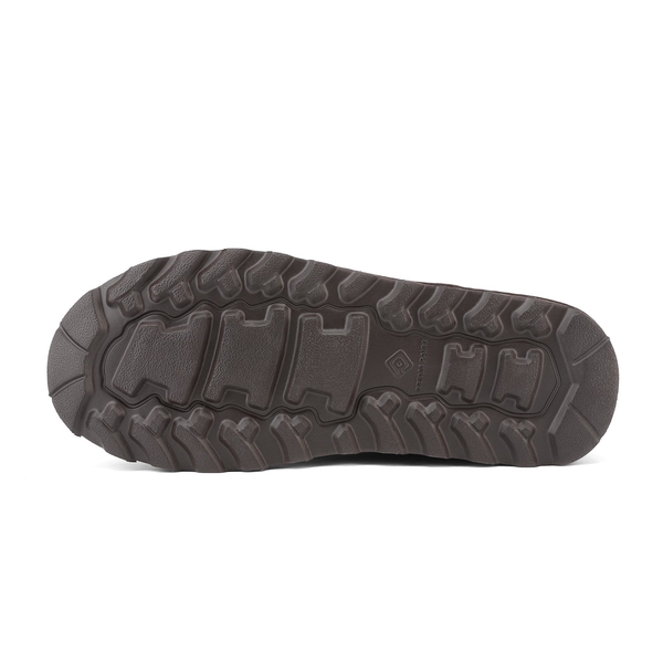 [FuzzyChic Buckle] Fur Lined Winter Boots - BROWN - 5