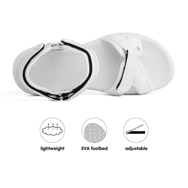 Outdoor Athletic Hiking Sandals - WHITE - 2