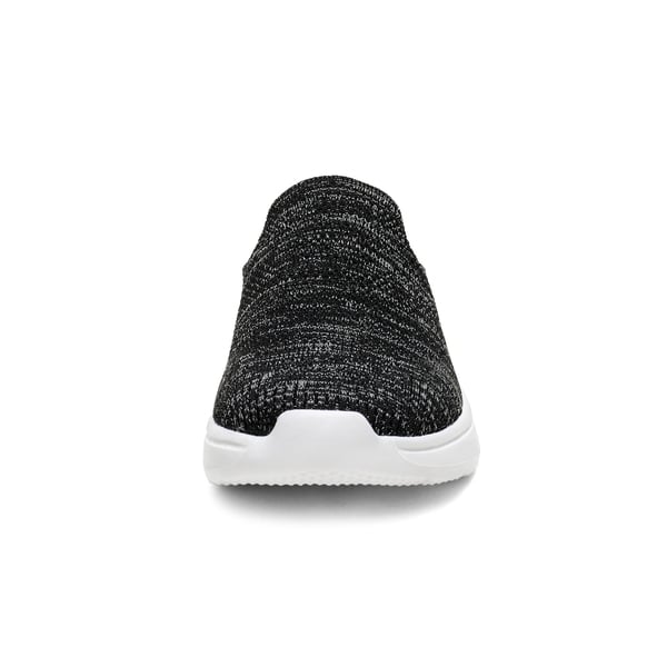 Slip on Mule Sneakers - BLACK GREY - 3