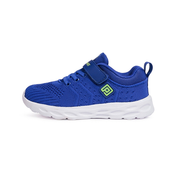 [EZ-Ons GoGetters] Kids Tennis Running Shoes - ROYAL BLUE GREEN - 1