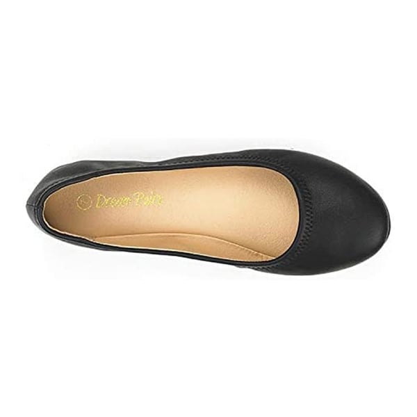 Ballerina Walking Flats - BLACK - 1