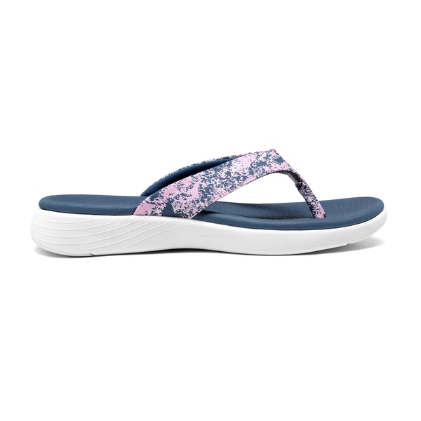 Comfortable Flip Flops With Arch Support - NAVY BLUE - 2