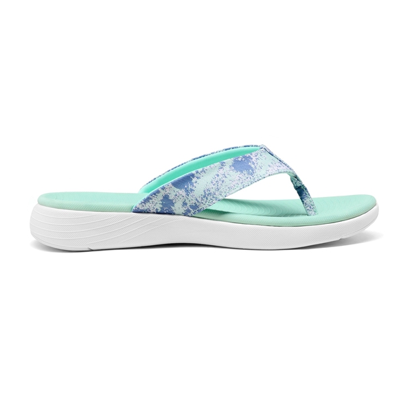 MINT GREEN Women s Cushioned Supportive Flip Flops Dream Pairs