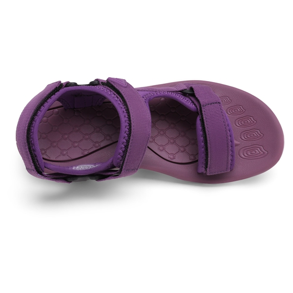 Arch Support Hiking Sandals - BURGUNDY - 2