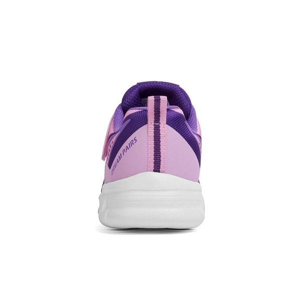 Boys Girls Athletic Running Sneakers - PINK PURPLE - 3