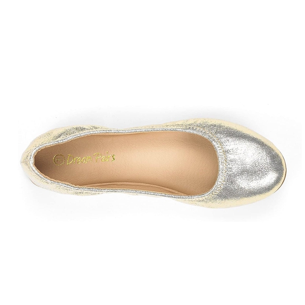 Ballerina Walking Flats - GOLD - 3