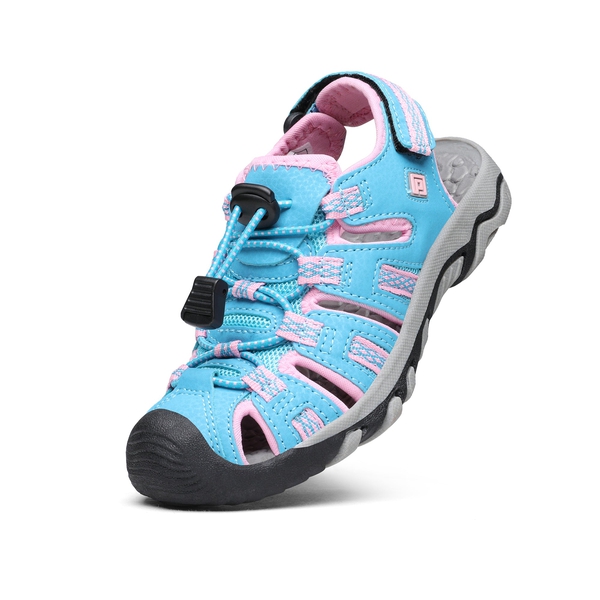 Boys Girls Quick-Dry Athletic Sandals - BABY BLUE PINK -  0