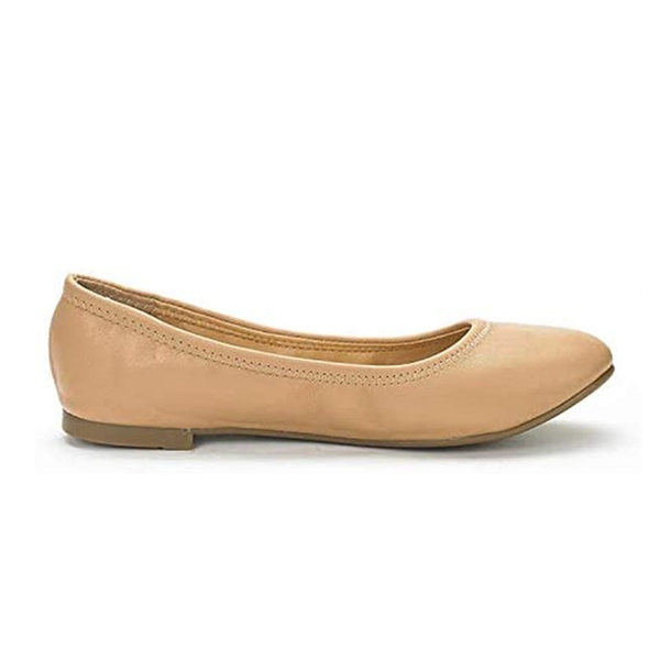Ballerina Walking Flats - NUDE - 1
