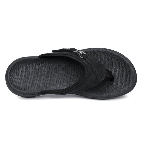 Comfort Flip Flop Sandals - BLACK - 3