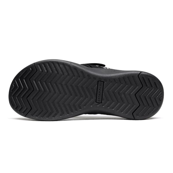 Comfort Flip Flop Sandals - BLACK - 4