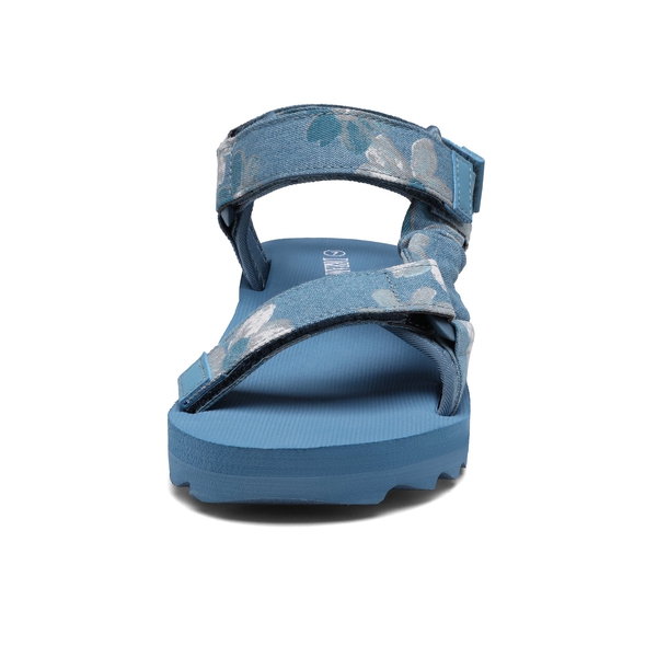 Comfortable Platform Hiking Sandals - LIGHT BLUE DENIM - 3
