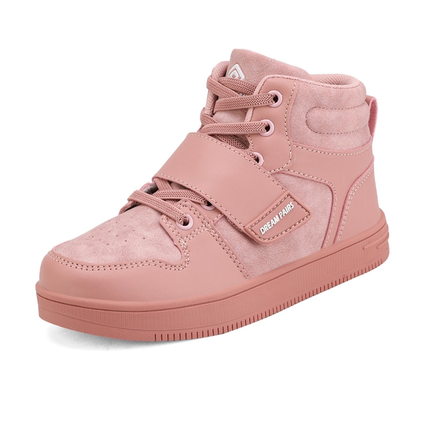 [LilLegends Skyhigh] Dream Pairs Kids High Top Sneakers - PINK -  0
